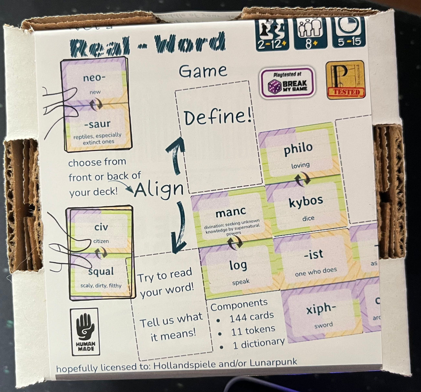 Not A Real-Word Game